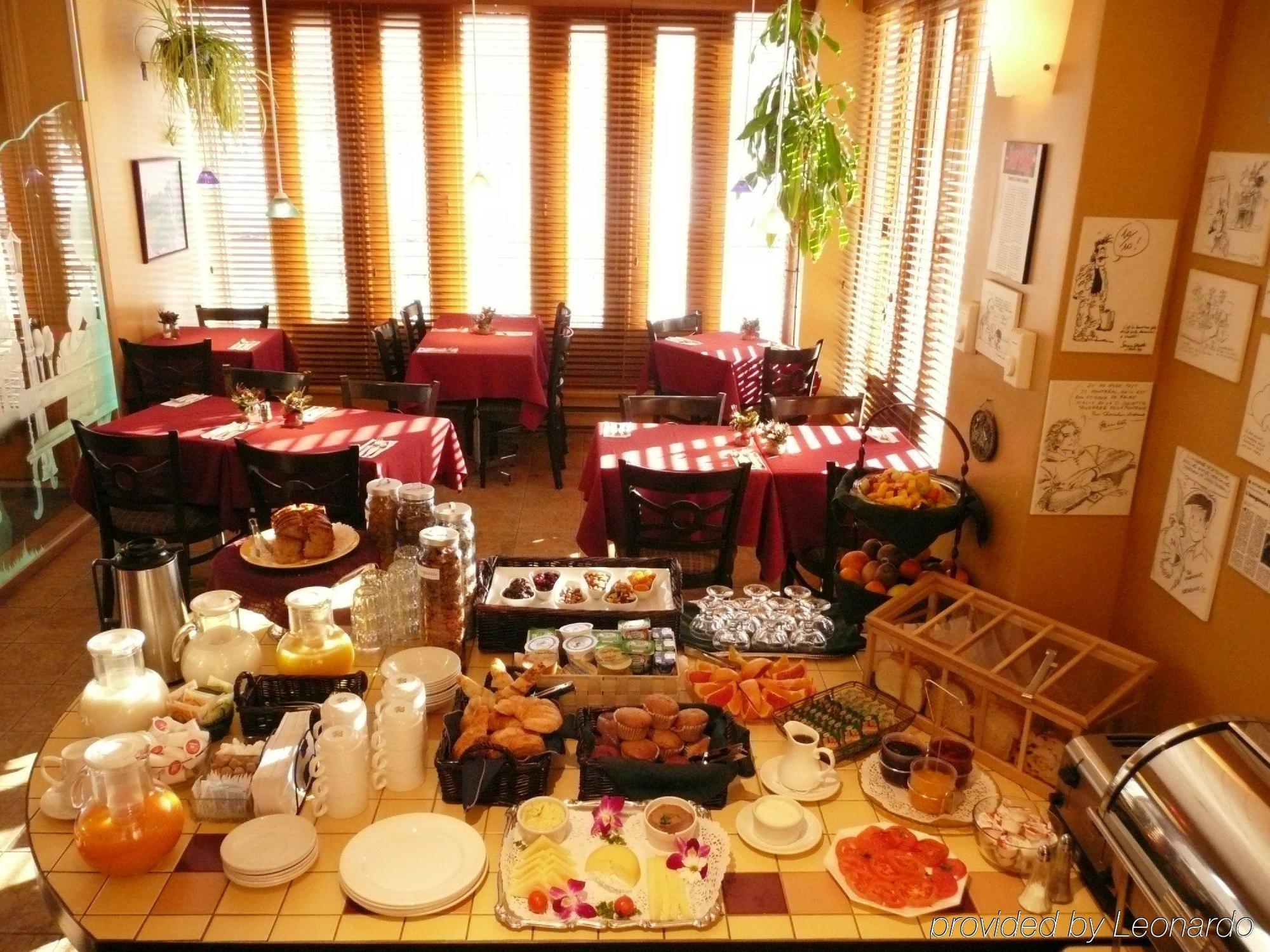 Auberge De La Fontaine Монреаль Ресторан фото